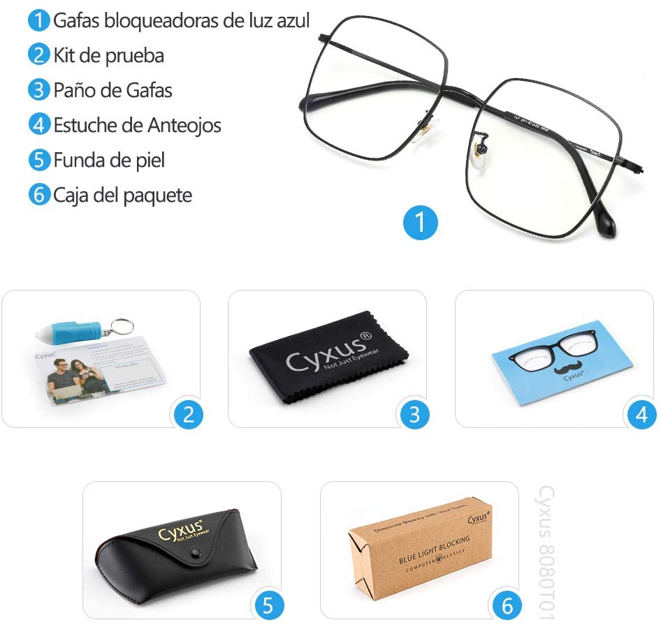Lentes para Computadora 8080.