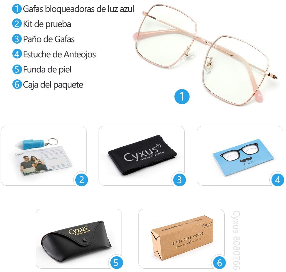 Lentes para Computadora 8080.