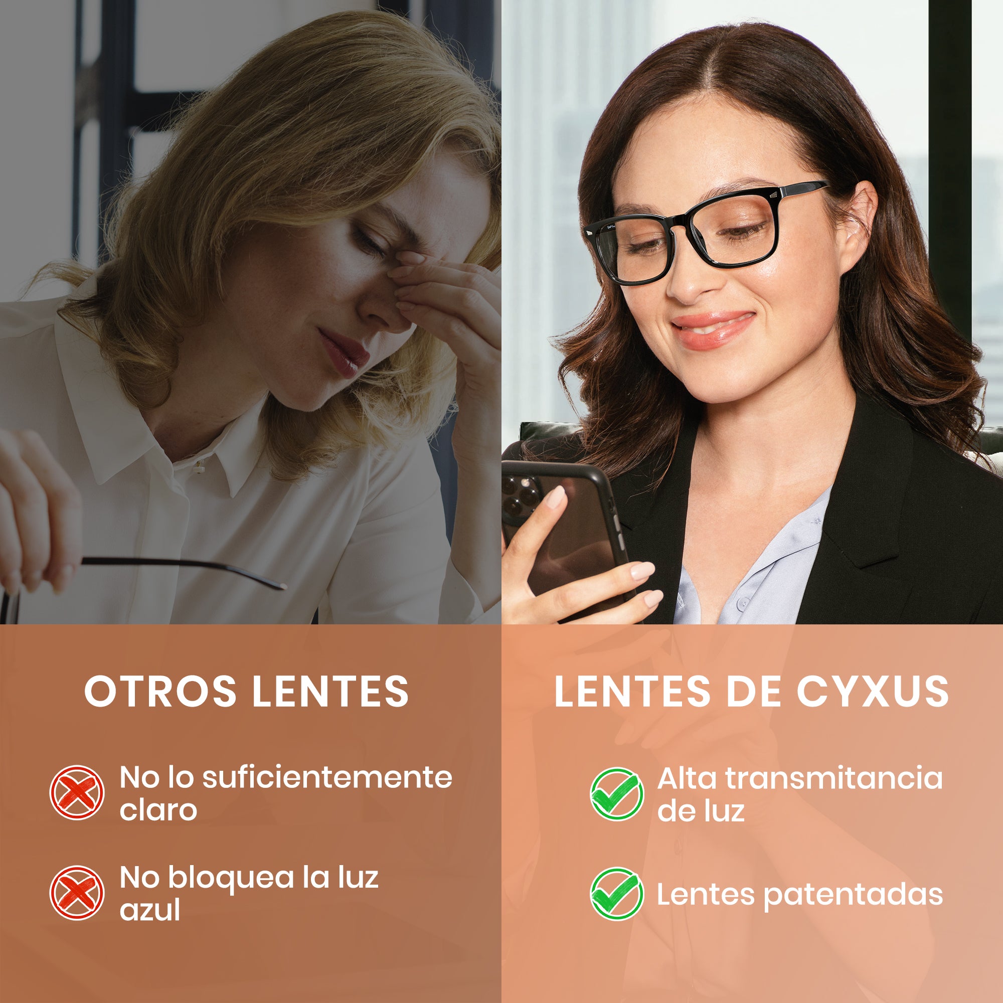 Lentes para Computadora 8082.