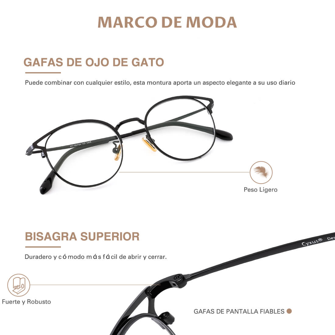 Lentes para Computadora 8092.